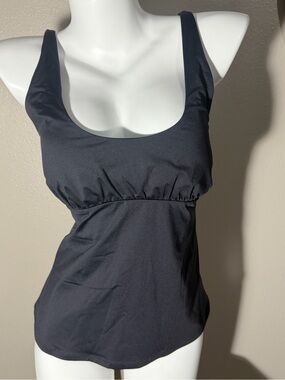 Prana Black Swim Tankini Top